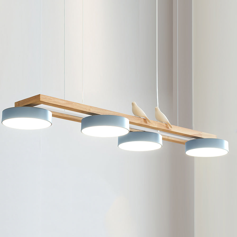 Stylish Wooden Pendant Ceiling Lamp