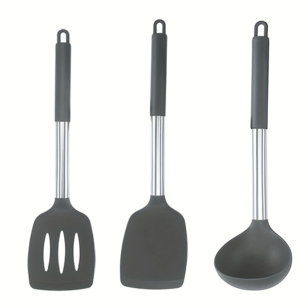 Non-Stick Silicone Kitchen Tool Set 3 Piece