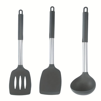Non-Stick Silicone Kitchen Tool Set 3 Piece