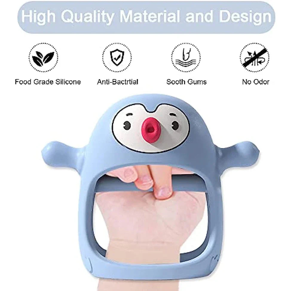 Soft Baby Teether Toy with Silicone Teethers