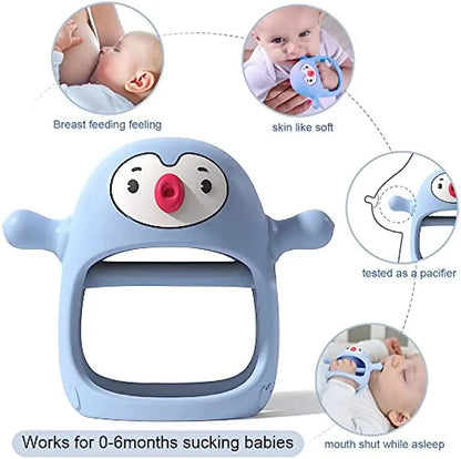 Soft Baby Teether Toy with Silicone Teethers