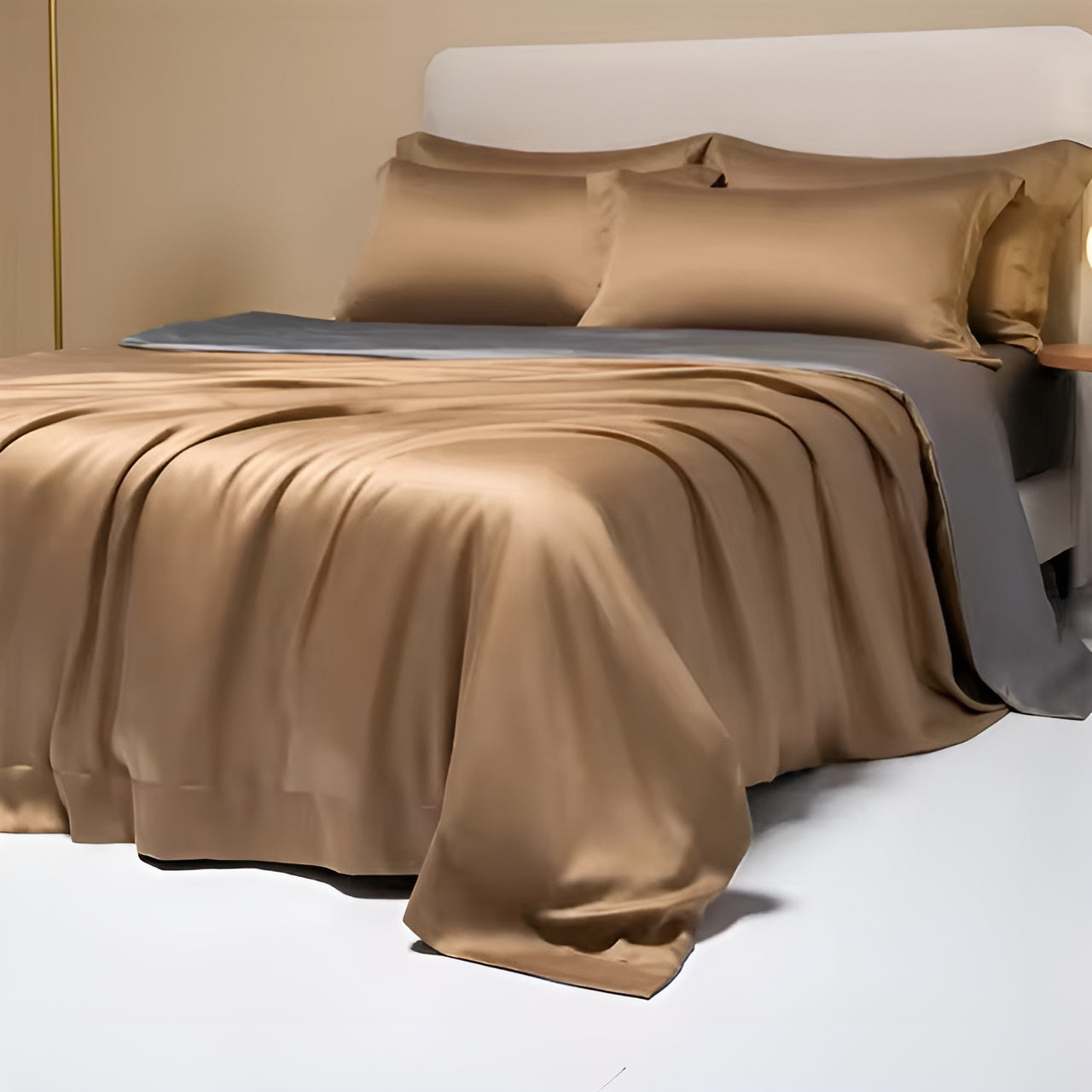 Breathable Bamboo Bed Sheets Gentle Cooling Comfort