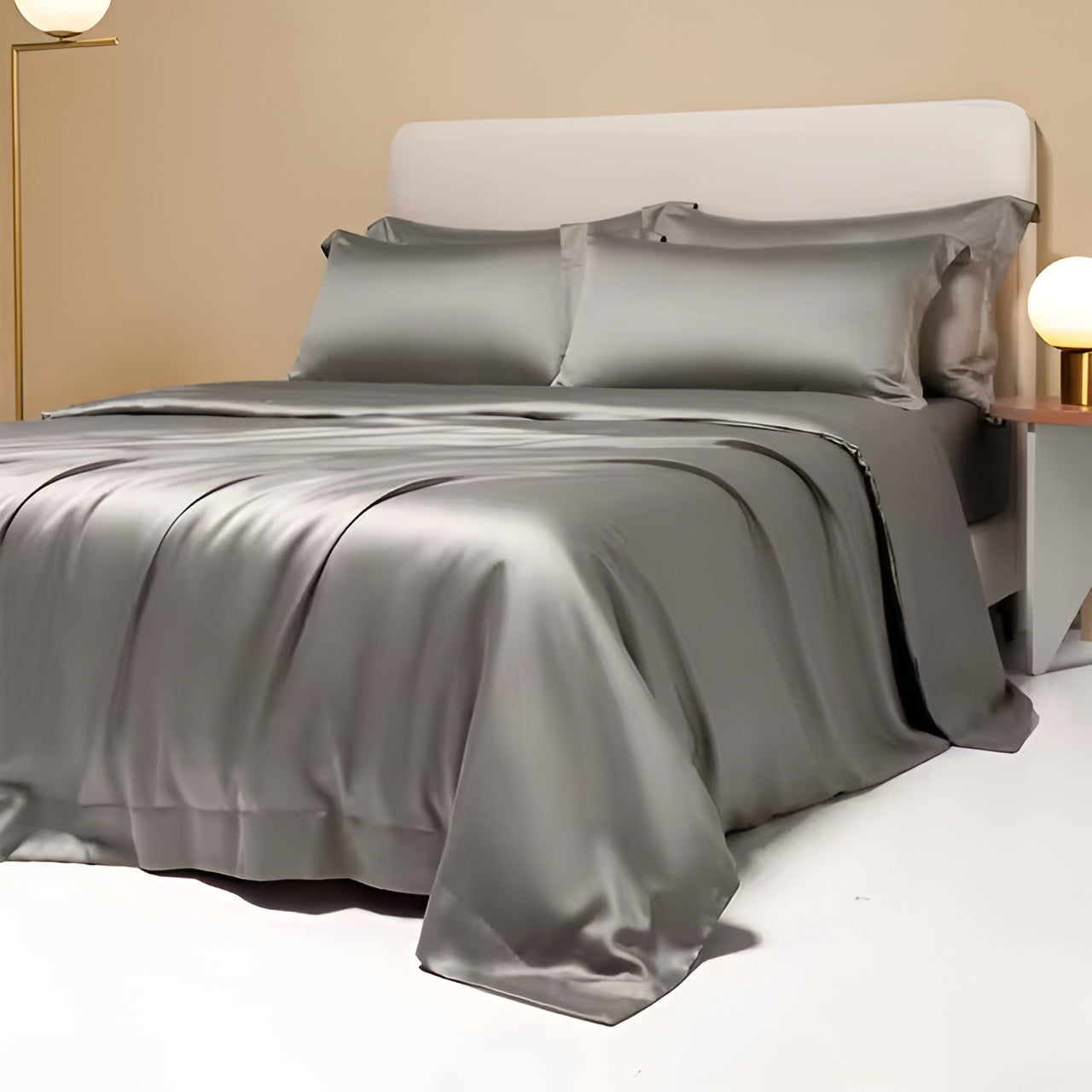 Breathable Bamboo Bed Sheets Gentle Cooling Comfort
