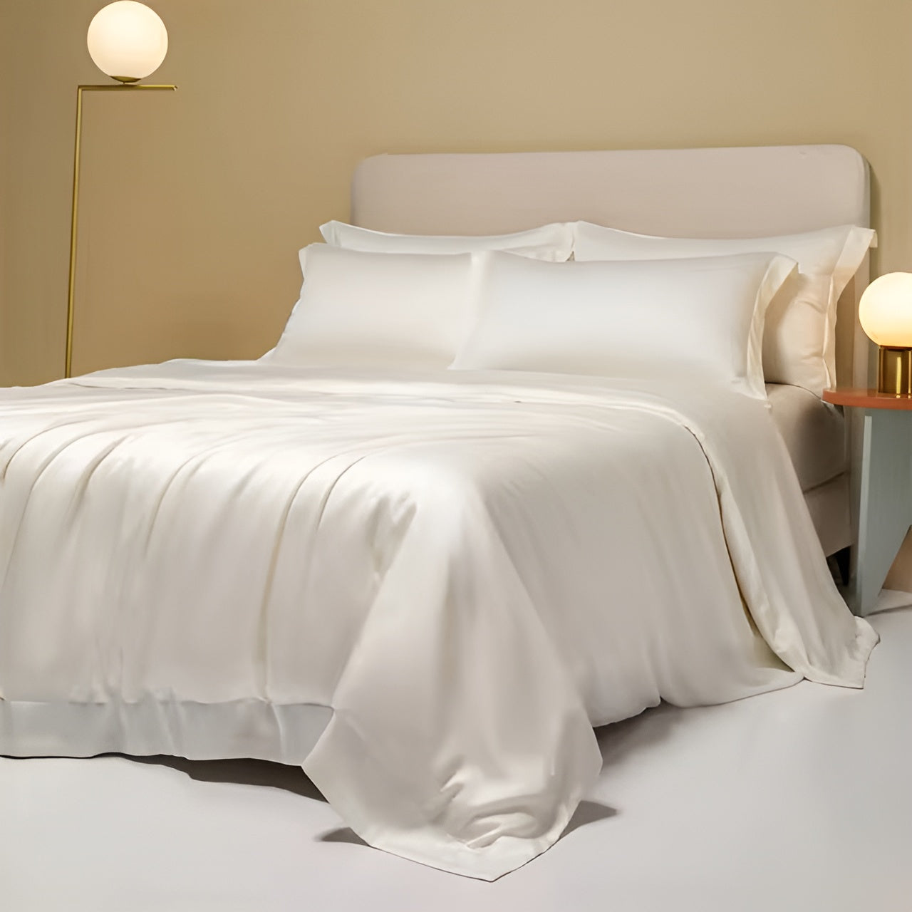 Breathable Bamboo Bed Sheets Gentle Cooling Comfort