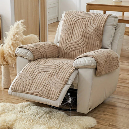 Soft Non-Slip Recliner Sofa Slipcover - Luxicro