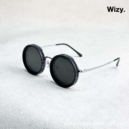 Trendy Black Lens Sunglasses with UV Protection