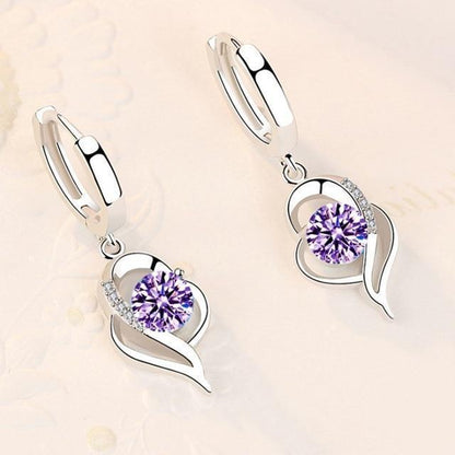 Sparkling CZ Necklace with Silver Accents