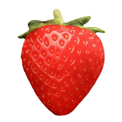 Cozy Fuzzy Fruit Cushion for Home Decoration
