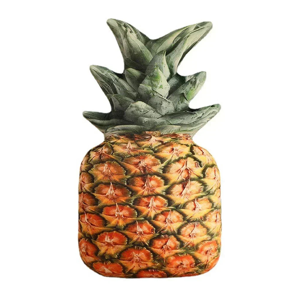 Cute Fuzzy Fruit Throw Pillow