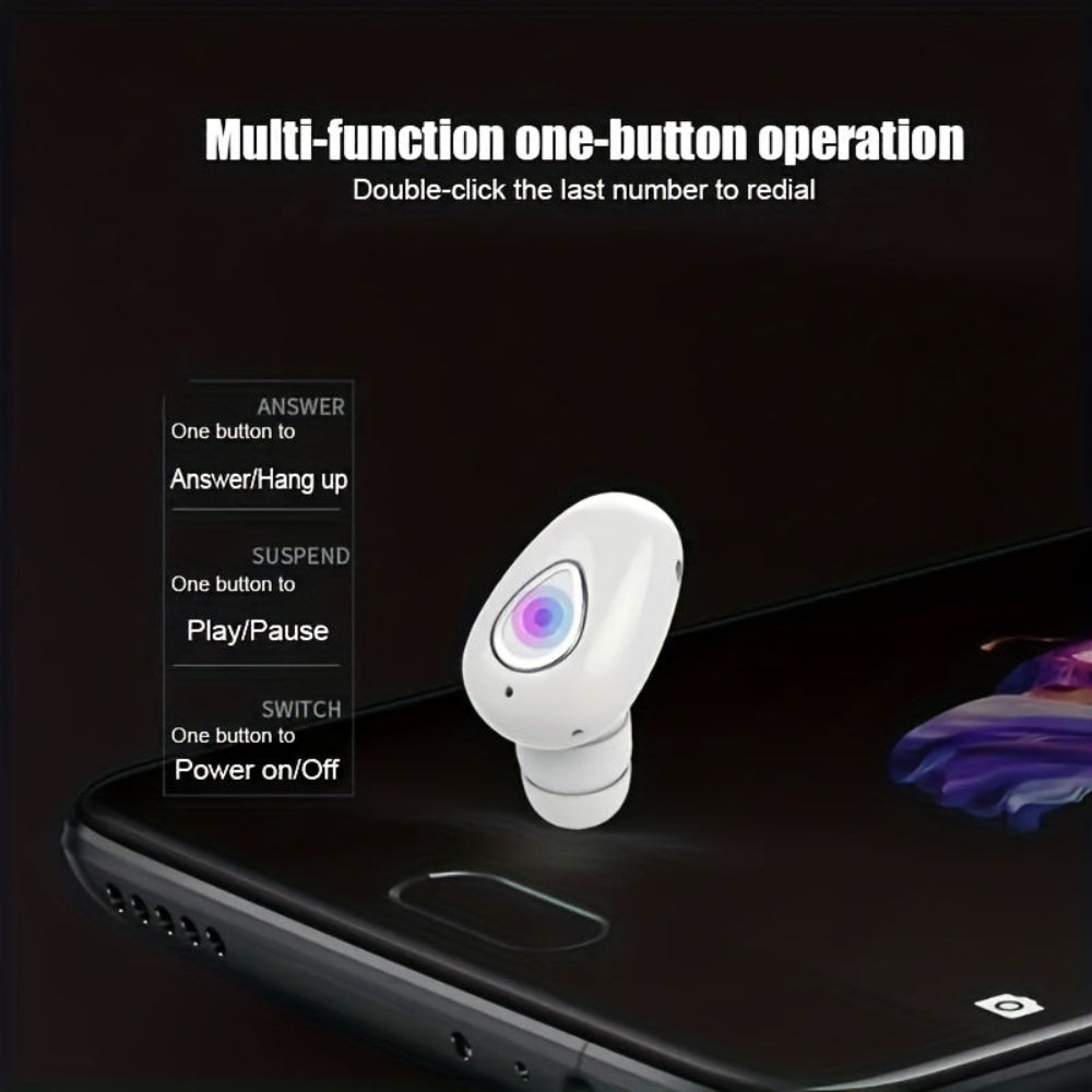 Lightweight Wireless Single Ear Headphone