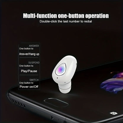 Lightweight Wireless Single Ear Headphone