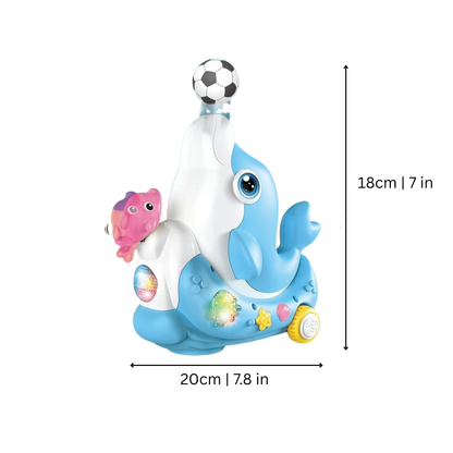 Premium Flying Dolphin Figurine