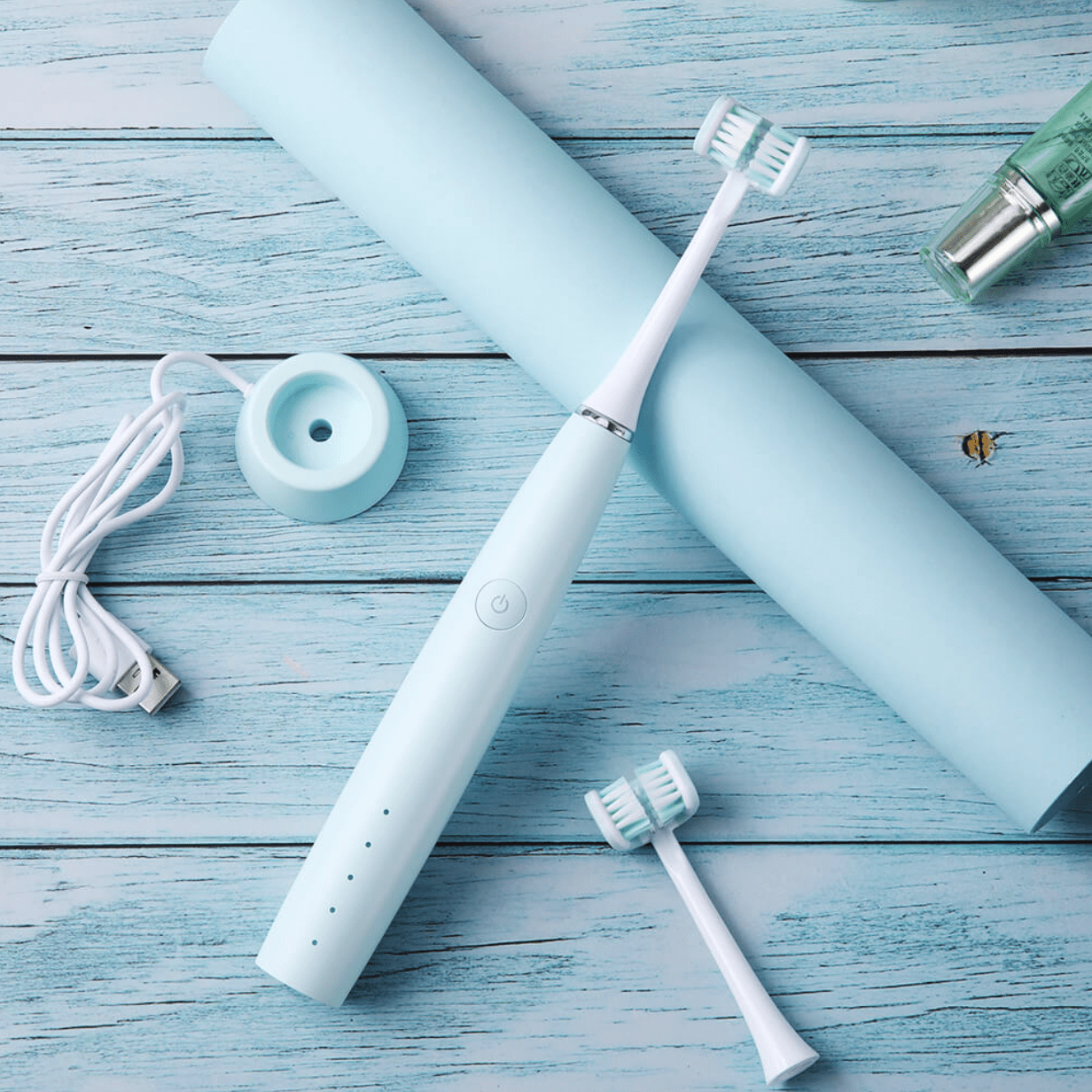 Advanced 3D Ultrasonic Electric Toothbrush Pro Edition - Luxicro
