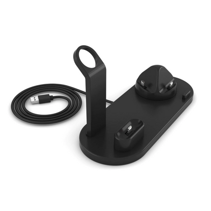 Compact 4 Port USB Charger Dock