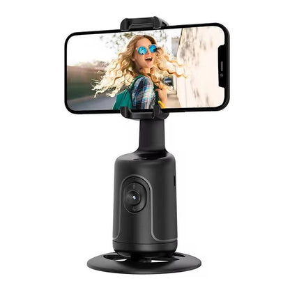 Compact Phone Tripod with LED Light for Video Recording - Luxicro