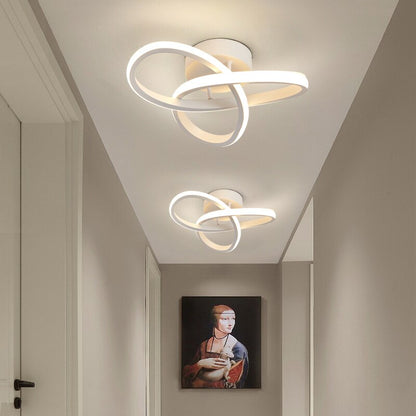 Contemporary 3-Light Adjustable LED Ceiling Fixture