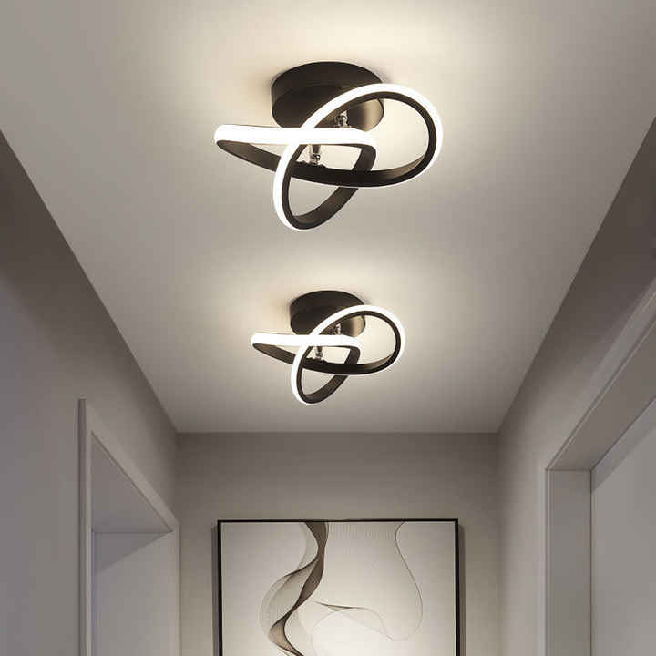 Contemporary 3-Light Adjustable LED Ceiling Fixture