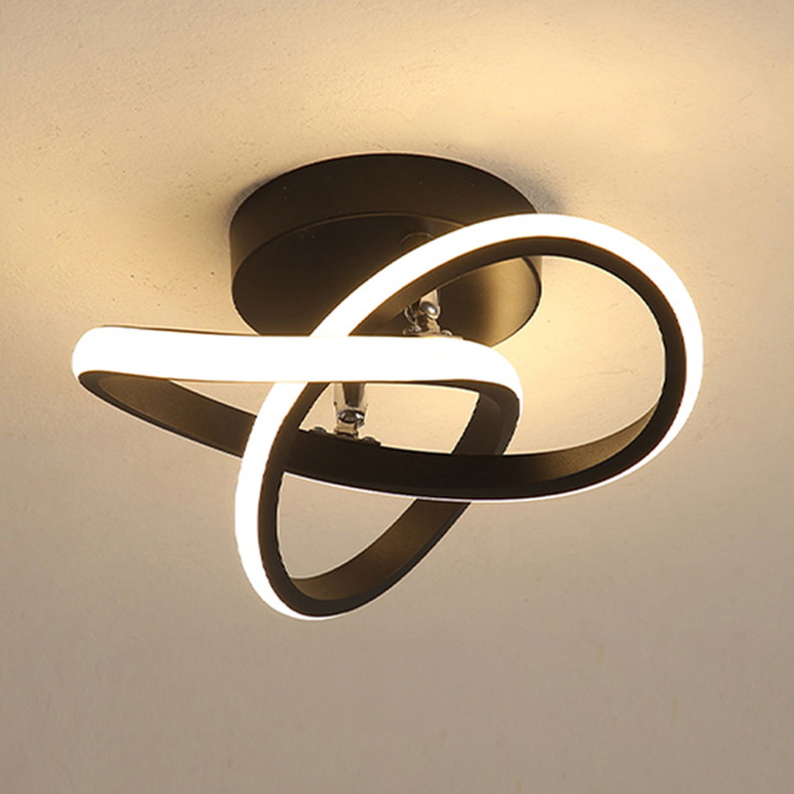 Contemporary 3-Light Adjustable LED Ceiling Fixture - Luxicro