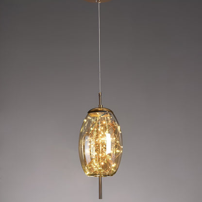 Beautiful Pendant Glass Lighting Fixture