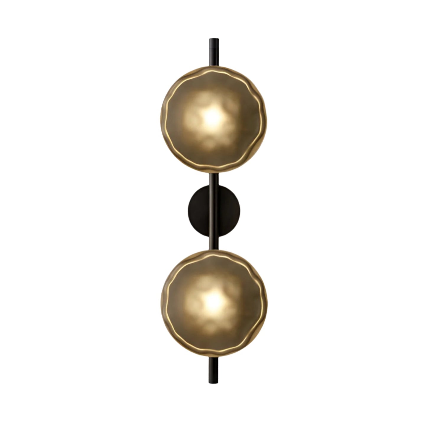 Simple Circular Glass Wall Lamp