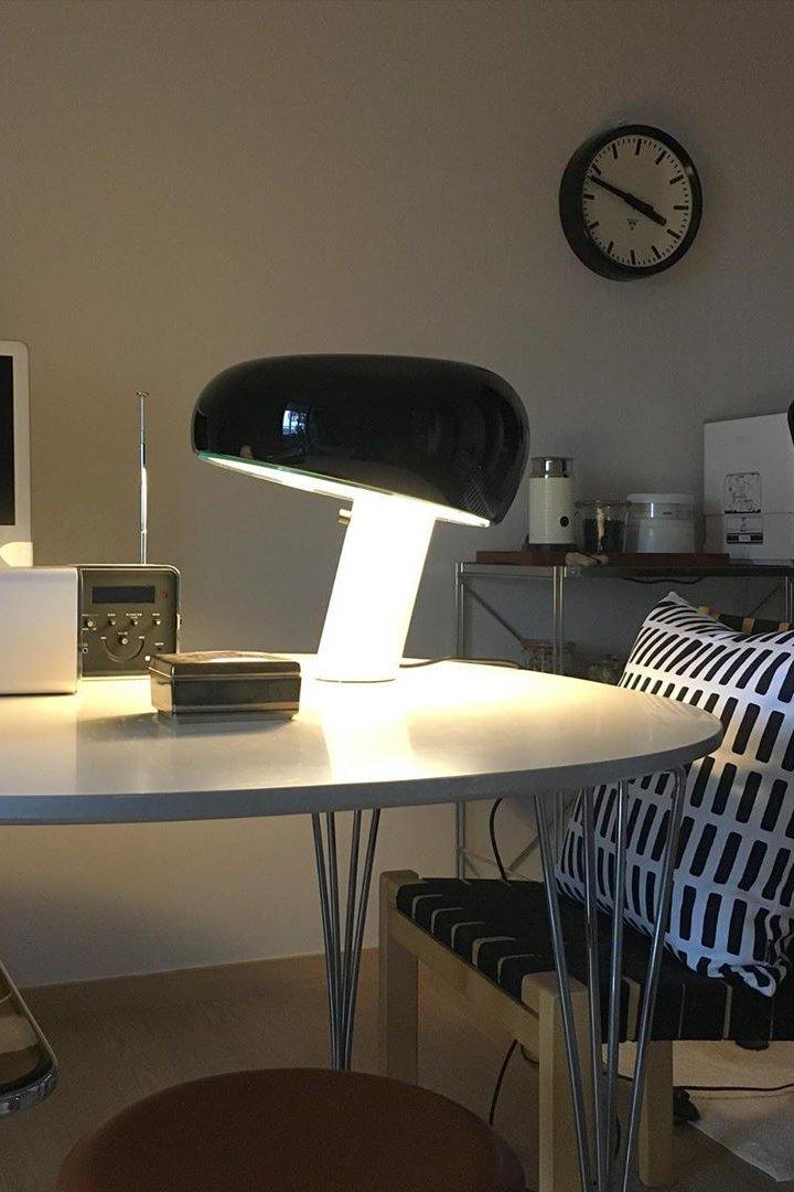 Elegant Marble Accent Table Lamp