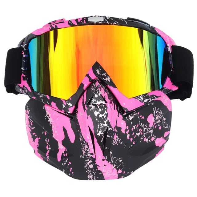 Winter Sports Ski Mask Goggles - Luxicro