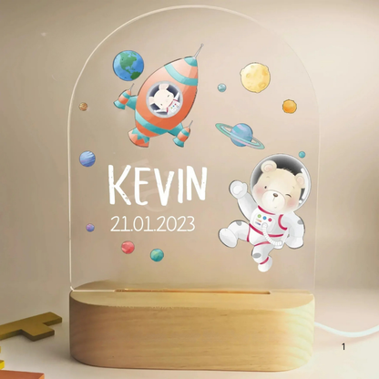Customizable Kids Night Lamp with Soft Glow