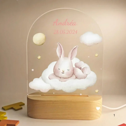 Customizable Kids Night Lamp with Soft Glow