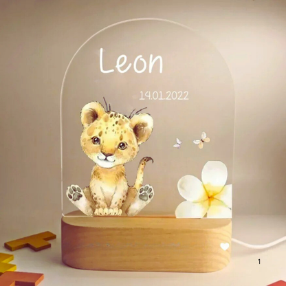 Customizable Kids Night Lamp with Soft Glow
