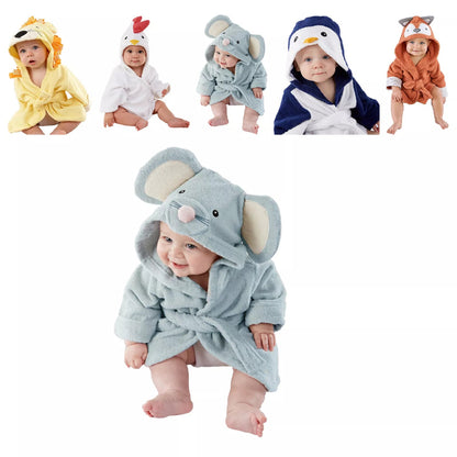 Cozy Baby Hooded Towel | Gentle Cotton Bath Wrap