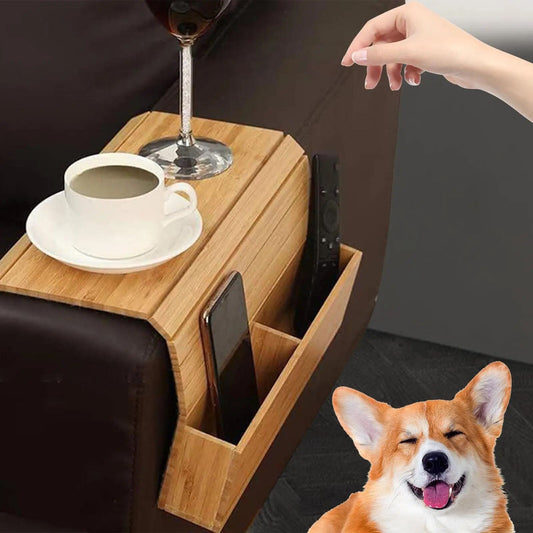 Compact Sofa Snack Table Holder - Luxicro