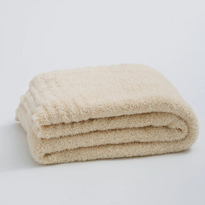 Cozy Simple Chunky Knit Throw Blanket