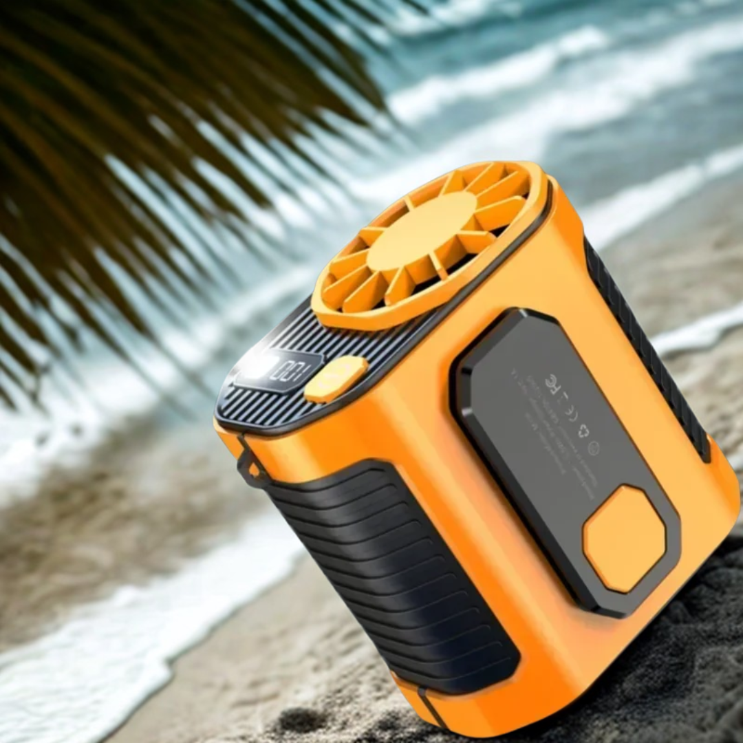 Mini Rechargeable Clip On Cooling Fan - Luxicro