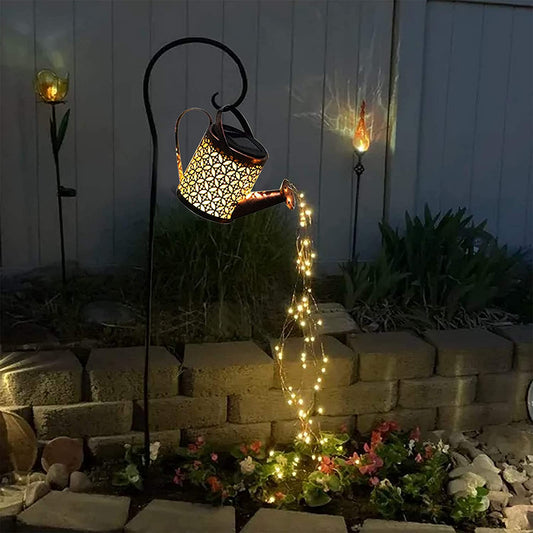 Bright Outdoor Solar Lantern with Unique Patterns - Luxicro