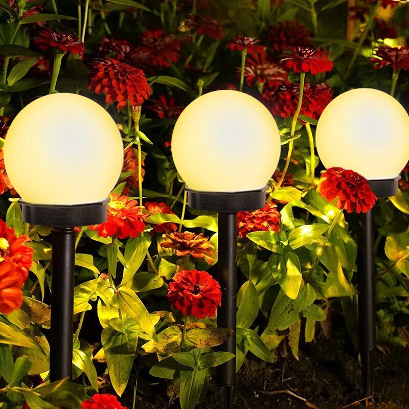 Bright Outdoor Solar Powered Path Lights - Luxicro