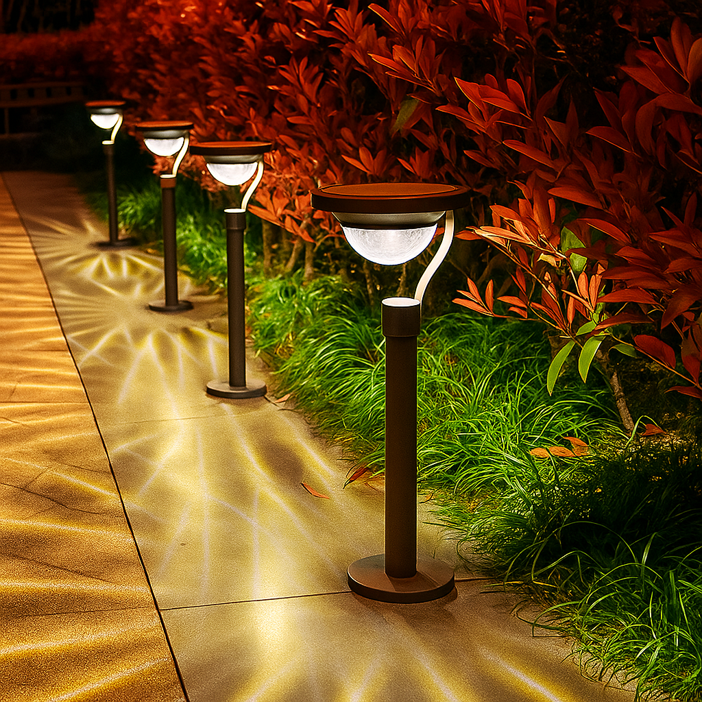 Eco Friendly Solar Garden Lamp Set - Luxicro