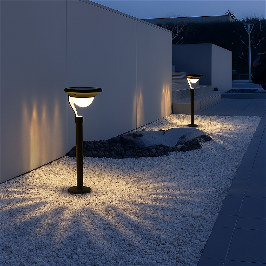 Eco Friendly Solar Garden Lamp Set