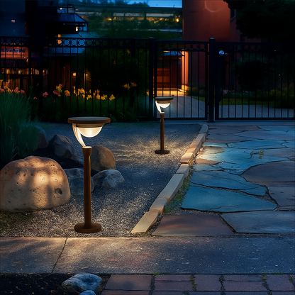 Eco Friendly Solar Garden Lamp Set
