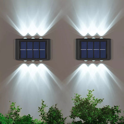 Outdoor Solar Powered Wall Lamp