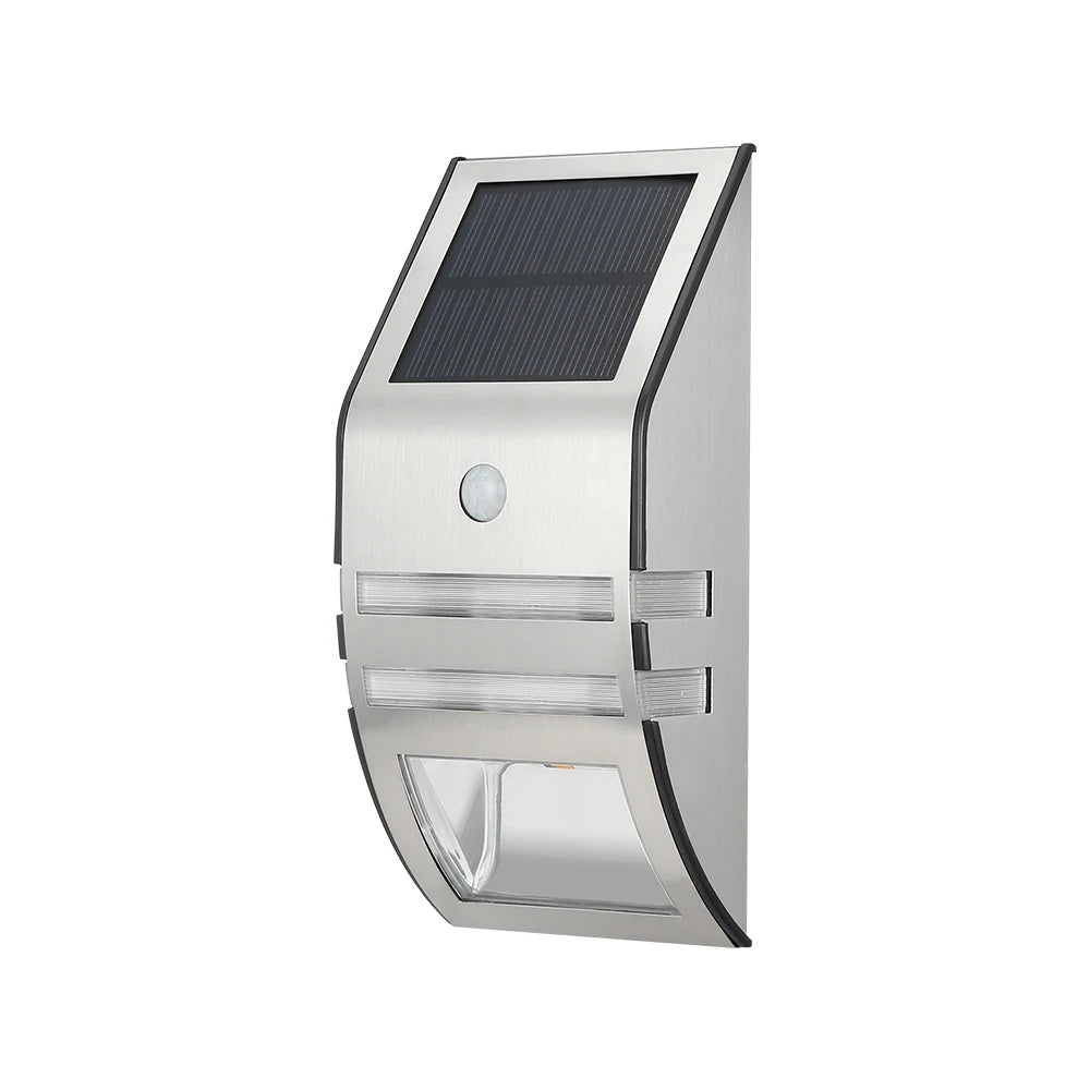 Outdoor Motion Sensor LED Wall Lamp Waterproof Stainless Steel - Luxicro