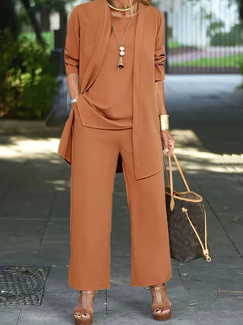 Classic 3-Piece Women's Clothing Set - Luxicro