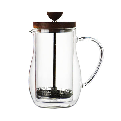 Premium Double Layered Coffee French Press - Luxicro