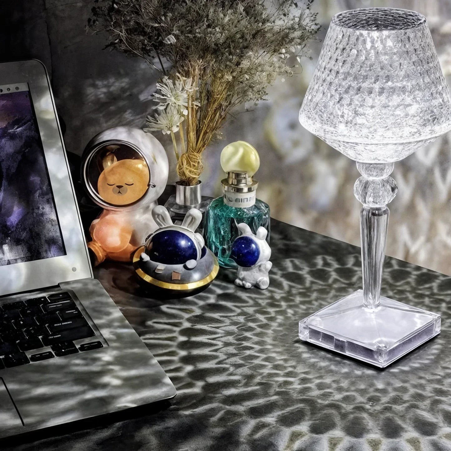 Bright LED Desk Lamp Warm Gentle Light Compact Style