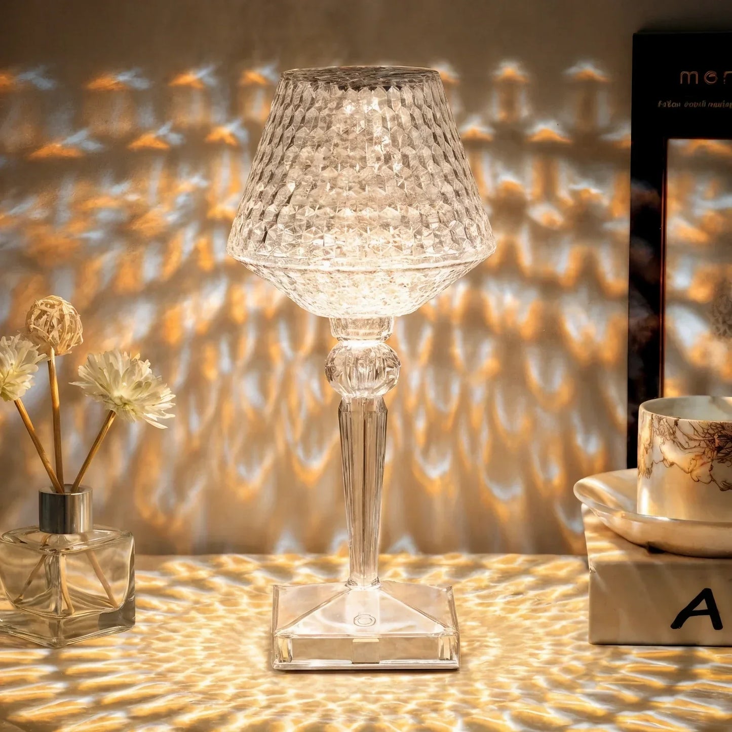 Bright LED Desk Lamp Warm Gentle Light Compact Style