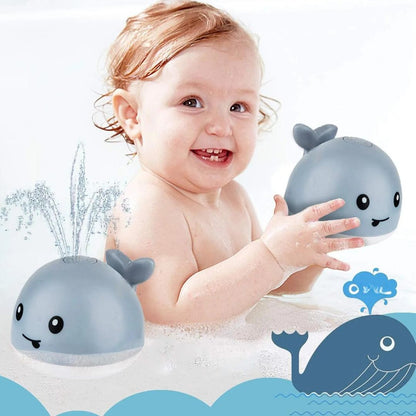 Fun Whale LED Water Spray Toy