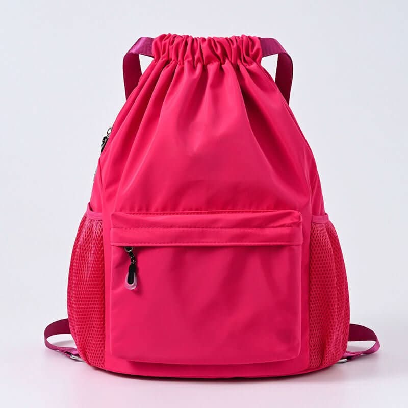 Athletic Gym Backpack with Pockets & Shoe Storage
