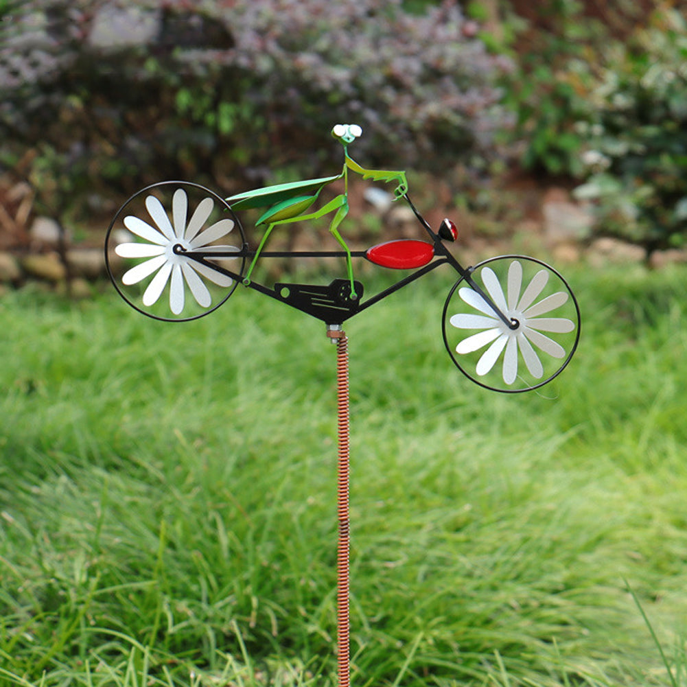 Vibrant Outdoor Yard Windmill Decor