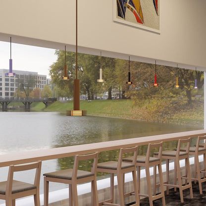 Rustic Metal Hanging Light Fixture
