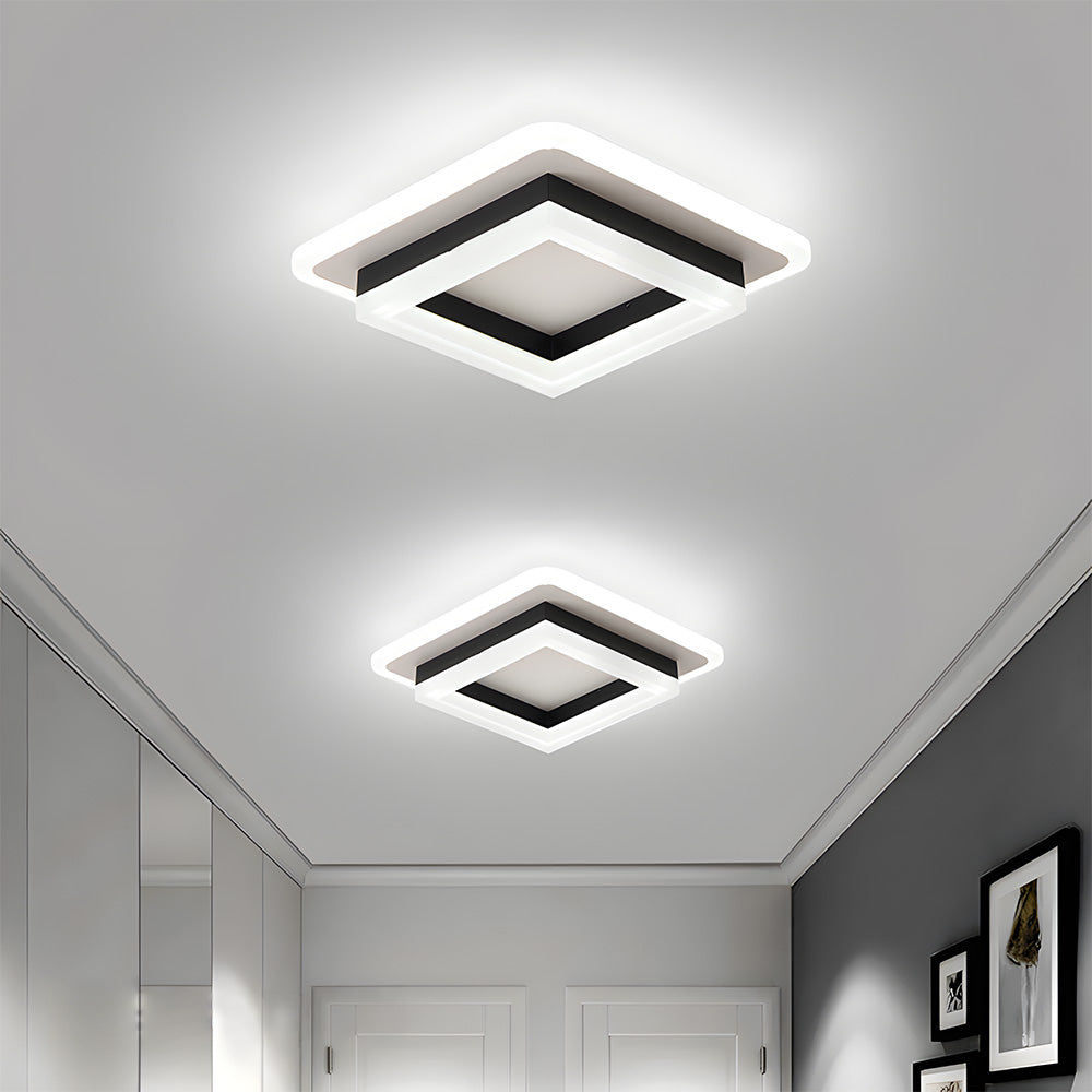 Contemporary Flat LED Ceiling Lamp - Luxicro