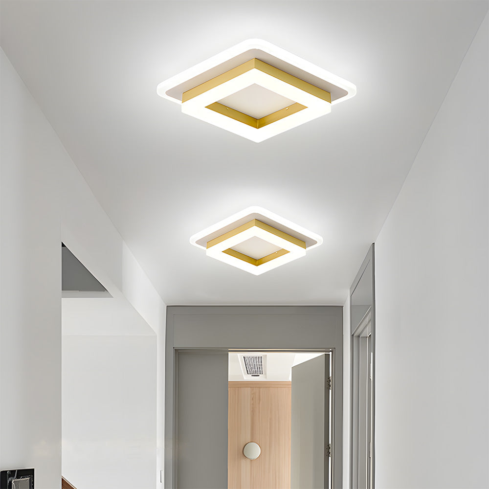 Contemporary Flat LED Ceiling Lamp